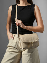 Sac Bandouli�re M Tradition Cuir Etrier Beige tradition ETRA059M-vue-porte