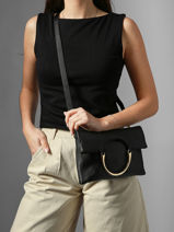 Cross Body Tas Tradition Leder Etrier Zwart tradition ETRA189M-vue-porte