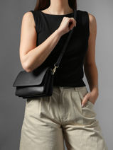 Sac Bandouli�re Tradition Cuir Etrier Bleu tradition ETRA207S-vue-porte