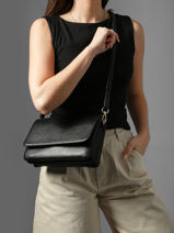 Shoulder Bag Tradition Leather Etrier Black tradition ETRA207M-vue-porte