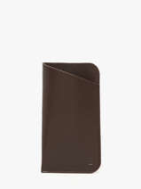 Brilhouder Madras Leder Etrier Bruin madras EMAD5017