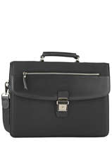 Aktetas 2 Compartimenten Etrier Zwart ultra light LN11749