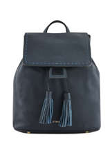 Leather Backpack Tradition Etrier Blue tradition EHER26