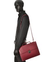 Aktetas 1 Compartiment Etrier Rood flandres EFLA01-vue-porte