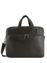 Leather Foulonné Briefcase/backpack Hybrid Etrier Brown foulonne EFOU02