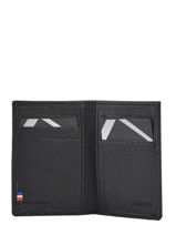 Leather Cardholder Madras Etrier Black madras EMAD013-vue-porte