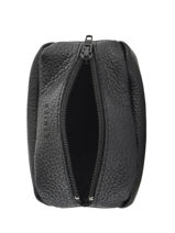 Porte-monnaie Madras Cuir Etrier Noir madras EMAD043-vue-porte