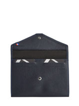 Leather Document Holder Madras Etrier Blue madras EMAD054-vue-porte