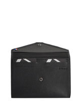 Documentenhouder Madras Leder Etrier Zwart madras EMAD054-vue-porte