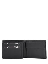 Wallet Leather Etrier Black madras EMAD121-vue-porte