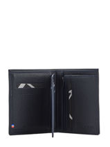 Portefeuille Leder Etrier Blauw madras EMAD247-vue-porte