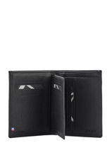 Wallet Leather Etrier Black madras EMAD247-vue-porte