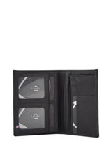Portefeuille Cuir Etrier Noir oil EOIL442-vue-porte