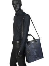 Briefcase Etrier Green brooklyn EBRO02-vue-porte