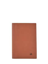 Leather Document Holder Madras Etrier Brown madras EMAD429