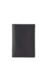 Wallet Leather Leather Etrier Black oil EOIL429