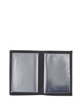 Wallet Leather Etrier Black oil EOIL429-vue-porte
