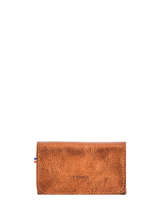 Portemonnee Etincelle Leder Etrier Bruin etincelle irisee EETI650