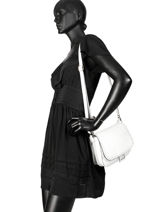 Sac Bandoulire Tradition Cuir Etrier Blanc tradition EHER23-vue-porte