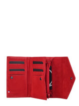 Portefeuille Etincelle Nubuck Cuir Etrier Rouge etincelle nubuck EETN469-vue-porte