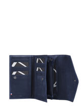 Portefeuille Etincelle Nubuck Cuir Etrier Bleu etincelle nubuck EETN469-vue-porte