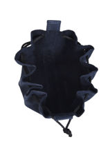 Portemonnee Etincelle Nubuck Leder Etrier Blauw etincelle nubuck EETN655-vue-porte