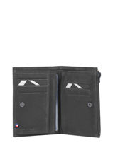 Portemonnee Etincelle Nubuck Leder Etrier Zwart etincelle nubuck EETN619-vue-porte