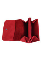 Porte-monnaie Etincelle Nubuck Cuir Etrier Rouge etincelle nubuck EETN650-vue-porte