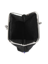 Portemonnee Etincelle Nubuck Leder Etrier Zwart etincelle nubuck EETN654-vue-porte