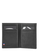 Card Holder Leather Etrier Black oil EOIL013-vue-porte