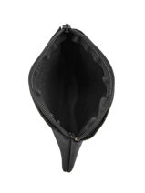 Leather Coin Purse Oil Etrier Black oil EOIL339-vue-porte