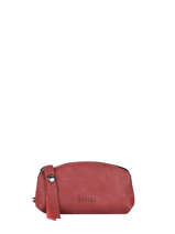 Porte-monnaie S Etincelle Nubuck Cuir Etrier Rouge etincelle nubuck EETN651
