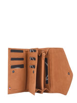 Portefeuille Etincelle Nubuck Leder Etrier Bruin etincelle nubuck EETN469-vue-porte