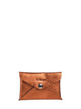 Porte-cartes Cuir Etrier Rose cadeau EENV01