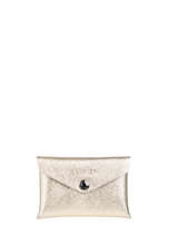 Kaarthouder Leder Etrier Goud cadeau EENV01