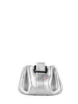 Leather Coin Purse Etincelle Etrier Silver etincelle irisee EETI655