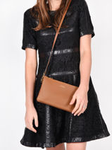Shoulder Bag Tradition Leather Etrier Brown tradition EHER14-vue-porte