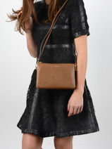 Crossbody Bag Tradition Leather Etrier Brown tradition EHER30-vue-porte