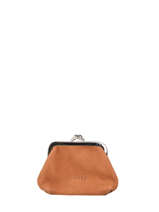Portemonnee Etincelle Nubuck Leder Etrier Bruin etincelle nubuck EETN654