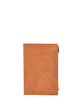 Portemonnee Etincelle Nubuck Leder Etrier Bruin etincelle nubuck EETN619