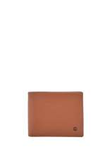 Wallet Leather Etrier Brown madras EMAD121