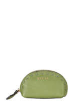 Purse Leather Etrier Green tradition EHER92