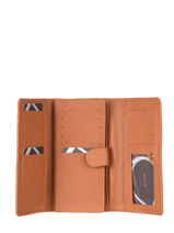 Portemonnee Leder Etrier Roze ecuyer EECU95-vue-porte