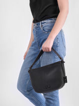 Handtas Ecuyer Leder Etrier Zwart ecuyer EECU06-vue-porte