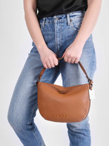 Handtas Ecuyer Leder Etrier Bruin ecuyer EECU06-vue-porte
