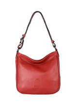 Shoulder Bag Balade Leather Etrier Red balade EBAL17
