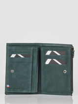 Porte-monnaie Etincelle Nubuck Cuir Etrier Vert etincelle nubuck EETN619-vue-porte