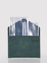 Portefeuille Etincelle Nubuck Leder Etrier Groen etincelle nubuck EETN054-vue-porte