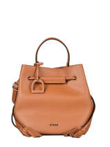Bucket Bag Blazer Leder Etrier Bruin blazer EBLA004M