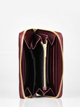Compact Leather Cavale Wallet Etrier Violet cavale ECAV090M-vue-porte